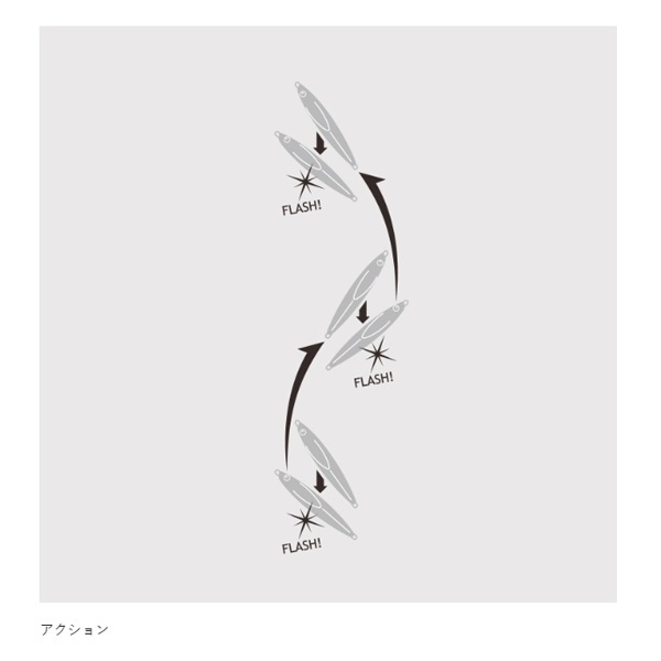 ジグパラ バーチカル タングステン 60g